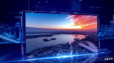 震撼5G超强科技片头AE模板