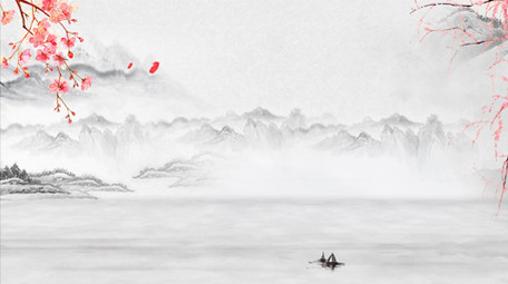 中国风水墨唯美AE片头片尾模板