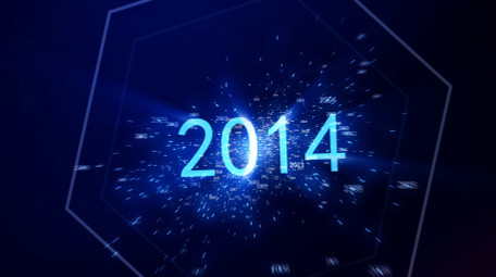 未来科技数据片头人工智能数字汇聚AE模板