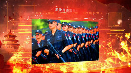 党政大气震撼科技图文ae片头模板