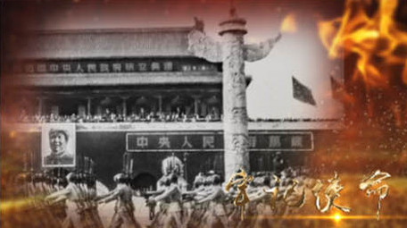 红色党政历史回顾图文展示AE模板