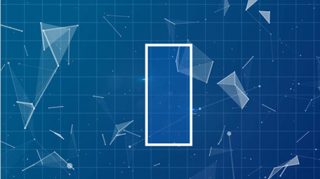 蓝色科技专利资质证书展示介绍AE模板