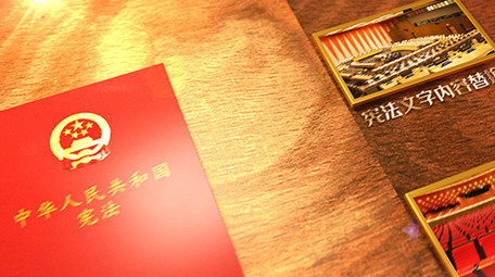 红皮书中华人民共和国宪法<strong>图文</strong>展示AE模板
