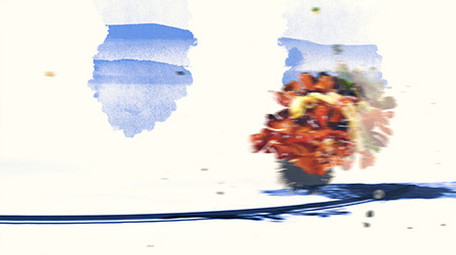 中国风水墨片头美食片头