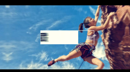 简短快速运动旅行宣传标题开场动画AE模板