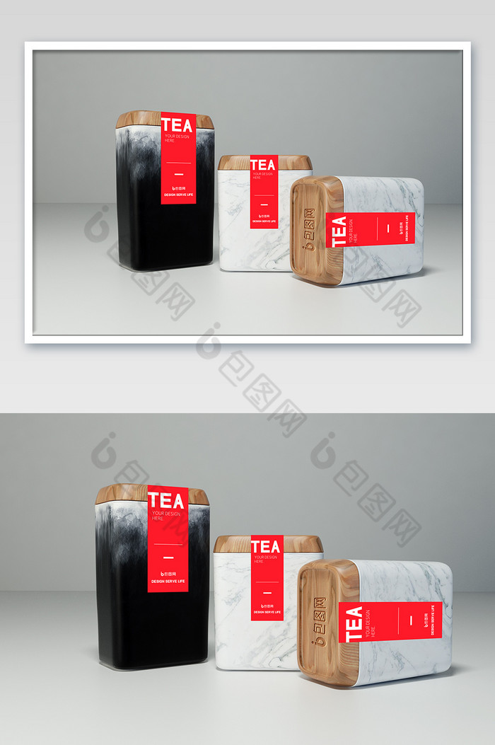 纹理茶叶盒包装图片图片