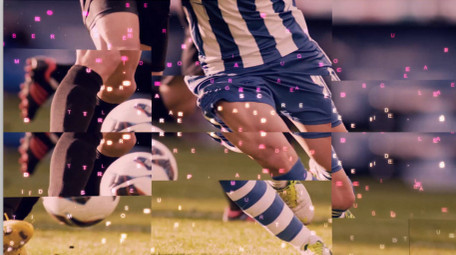 运动图文动态文字标题闪现体育宣传AE模板