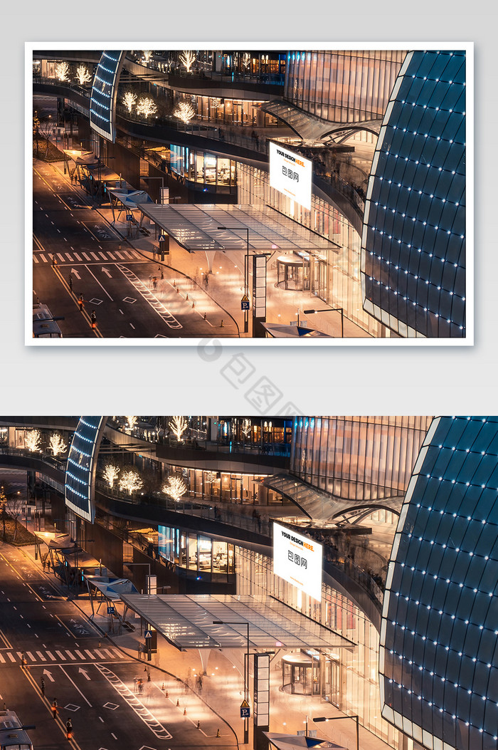大型商场LED户外屏幕图片图片