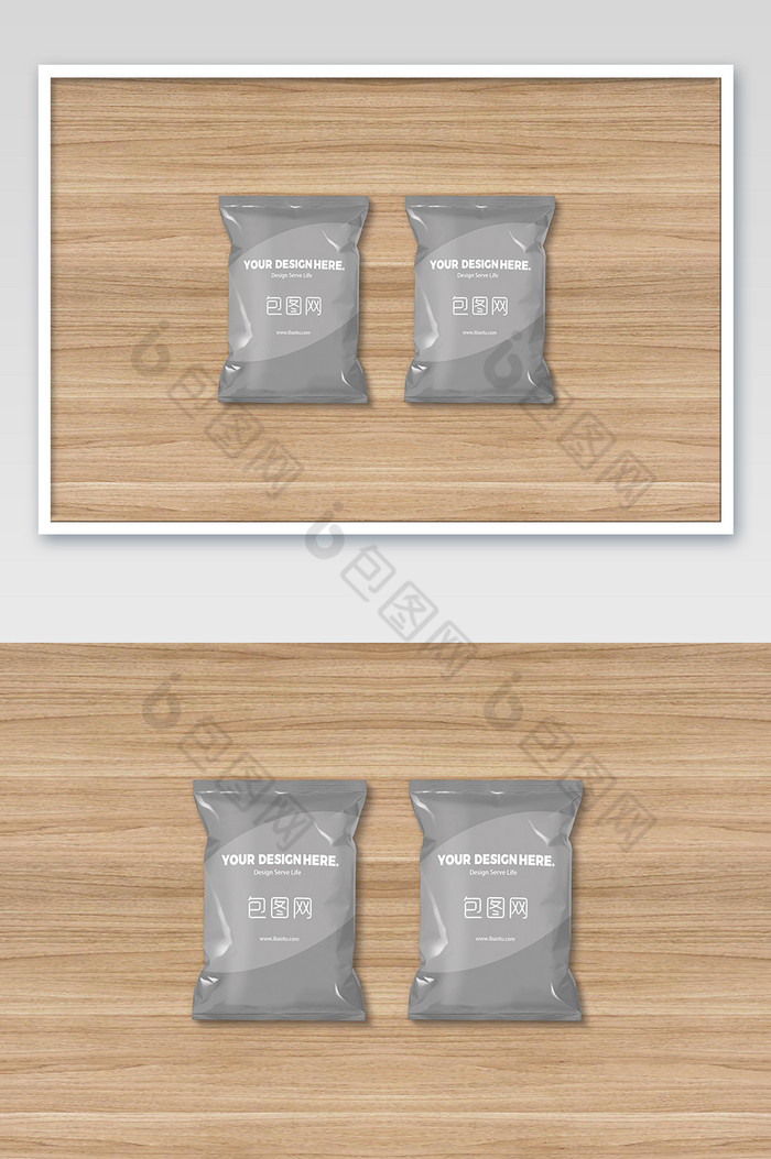 食品袋正反面效果包装图片图片