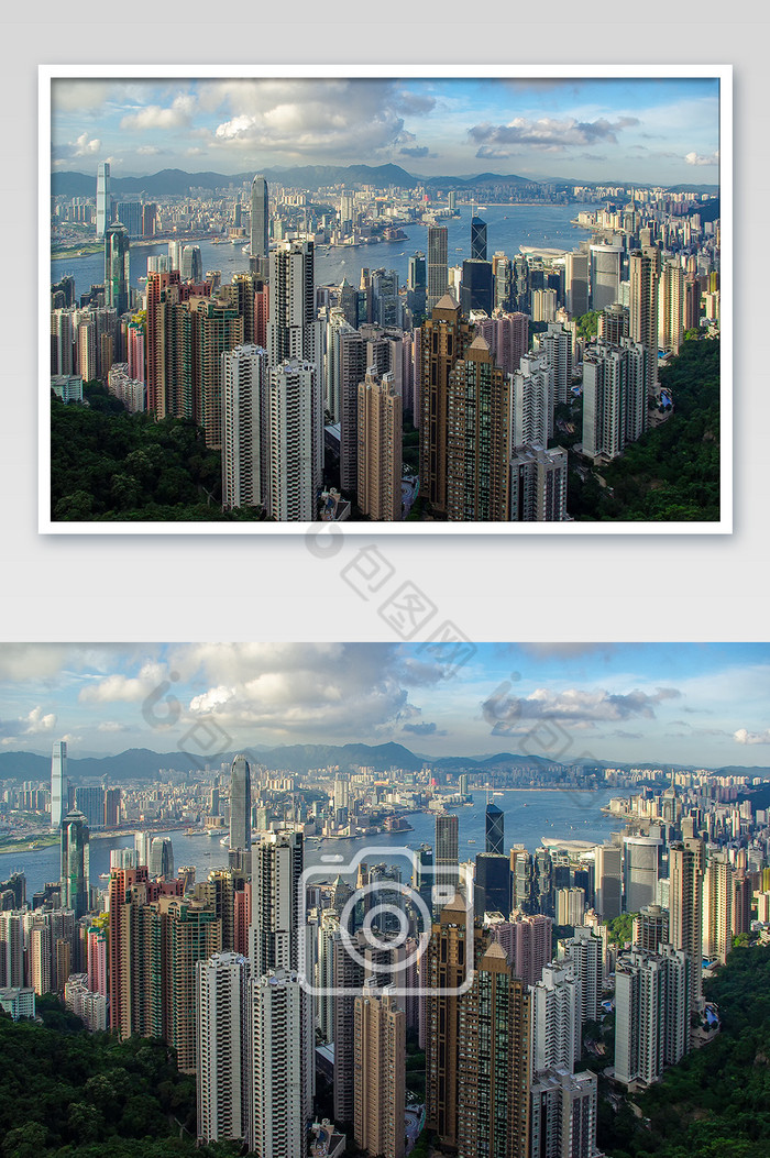 香港太平山顶风光摄影图图片图片