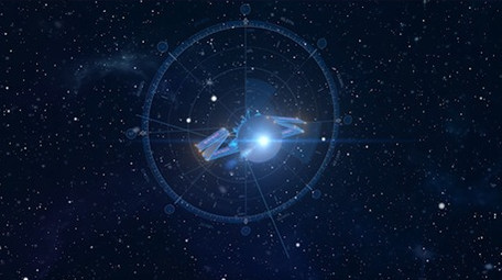 E3D科技卫星激光地球图片倒计时开场视频