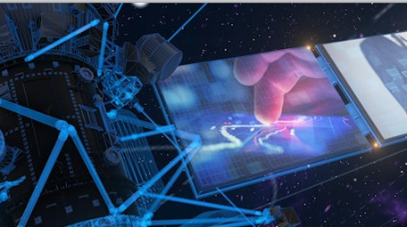 E3D科技卫星激光地球图片倒计时开场视频