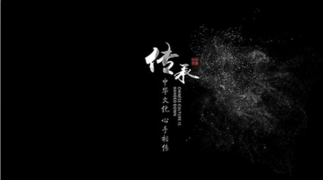 银色粒子消散字幕条AE模板