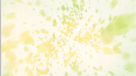 清新绿叶汇聚成logo动画片头AE模板