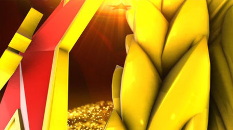 八一建军节多图文大金字标题展示AE模板