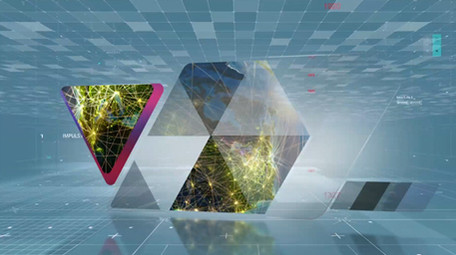 迎战2019最新科技图文模板