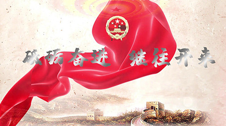 大气水墨红绸党政图文动画展示PR模板