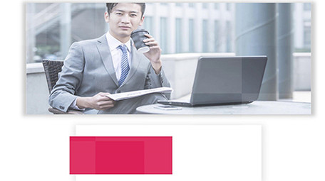 简约风长图片文字展示PR模板