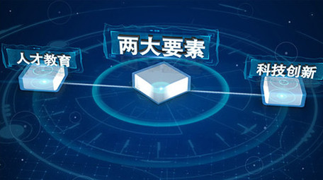 E3D方块科技信息数据板块AE模板