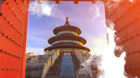 大气水墨印象中国<strong>图文</strong>PR模板宣传片头