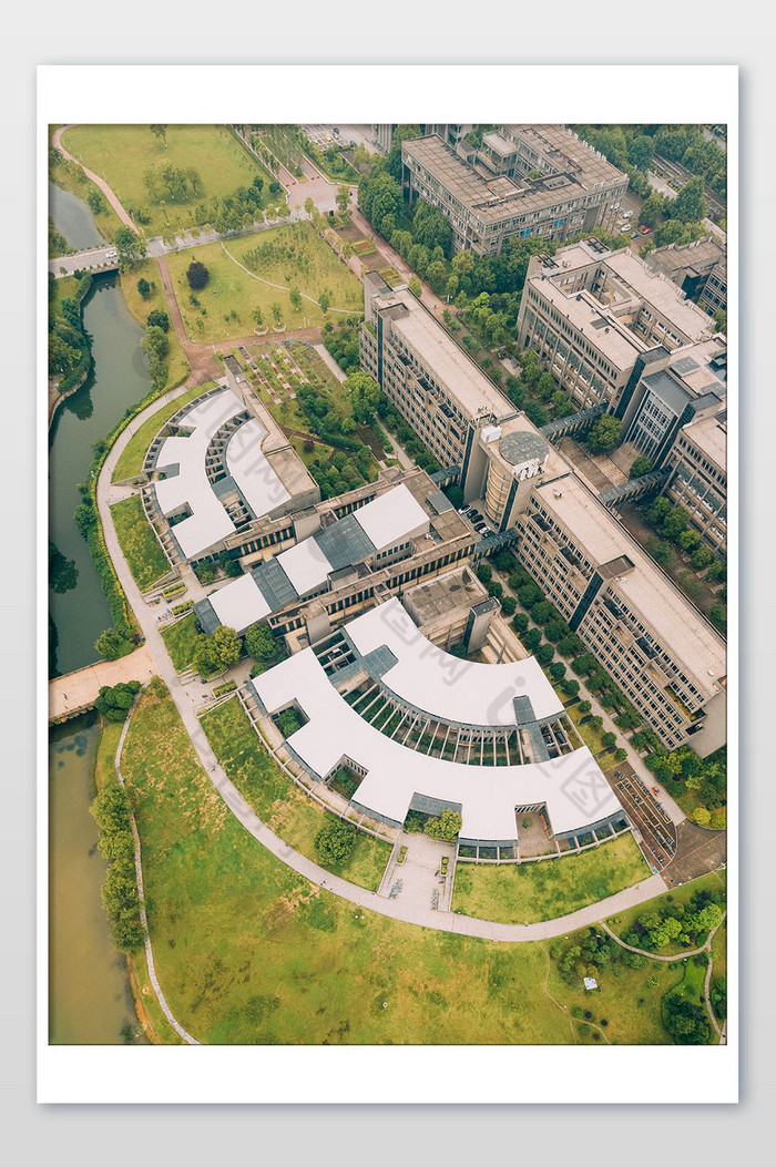 湖南长沙中南大学教学楼亚洲最大教学楼摄影图片图片