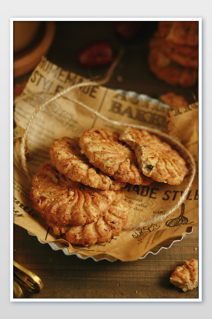 纤维五谷代餐饼干健康早餐图片图片