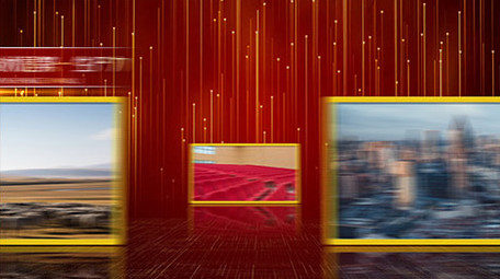 党政改革开放时间线图文展示AE模板