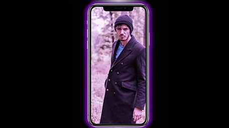 抖音爆款创意趣味手机灯光闪烁图文照片展示