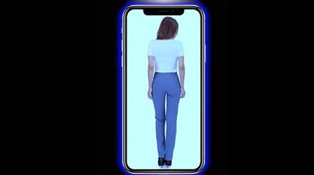 抖音爆款创意趣味手机灯光闪烁图文照片展示