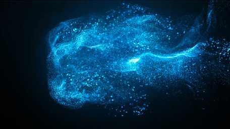 三维优雅流光粒子动感LOGO动画AE模板