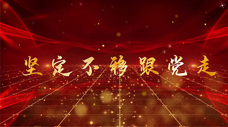 红色党政党建图文会声会影模板