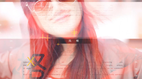 现代潮流风标题图文排版展示片头AE模板