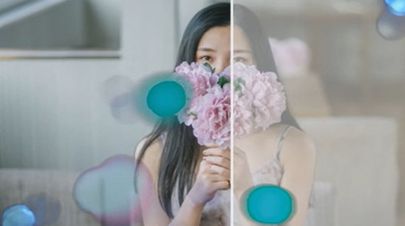 线条切割<strong>图文</strong>写真展示会声会影模板