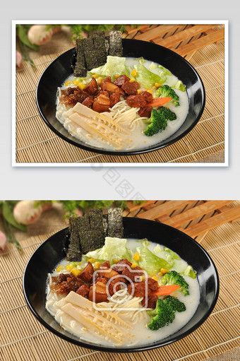 台湾卤肉面摄影图片