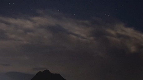 星空星云延时摄影实拍视频