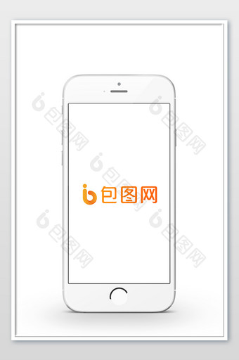 白色手机产品样机图片