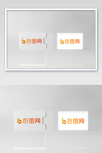 工作证卡包商务样机图片下载