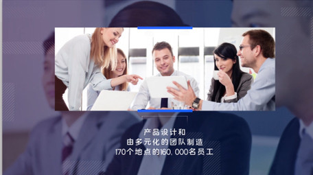 企业商务图文内容文字说明展示AE模板