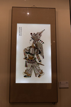 中国非遗馆皮影静物美术文化遗产著名图片素材