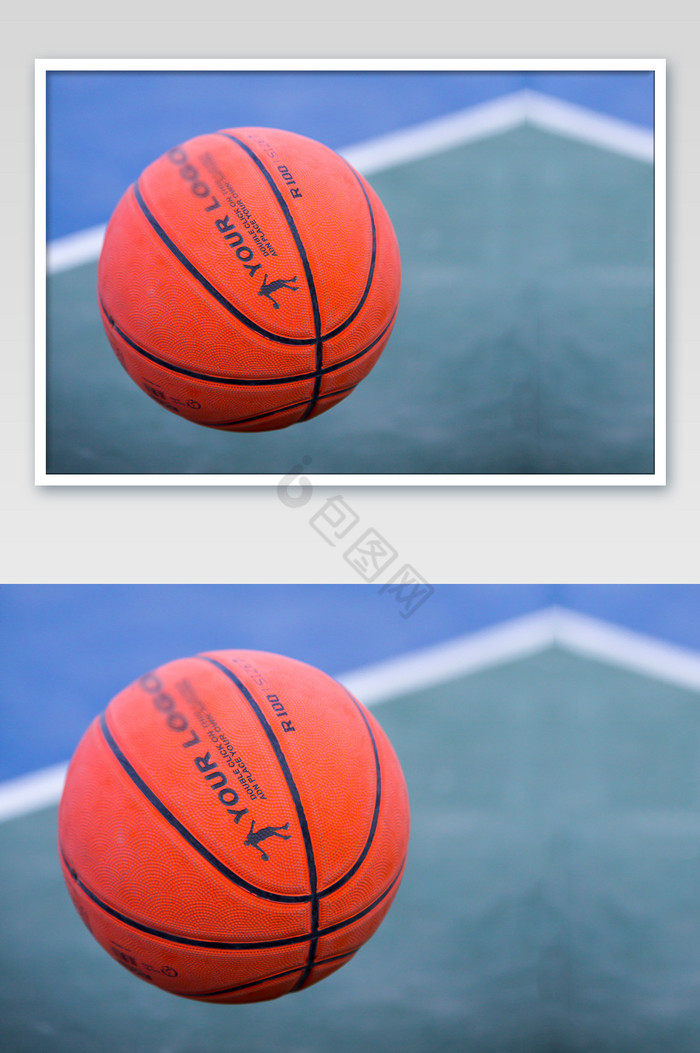 篮球特写印花贴图logo标志