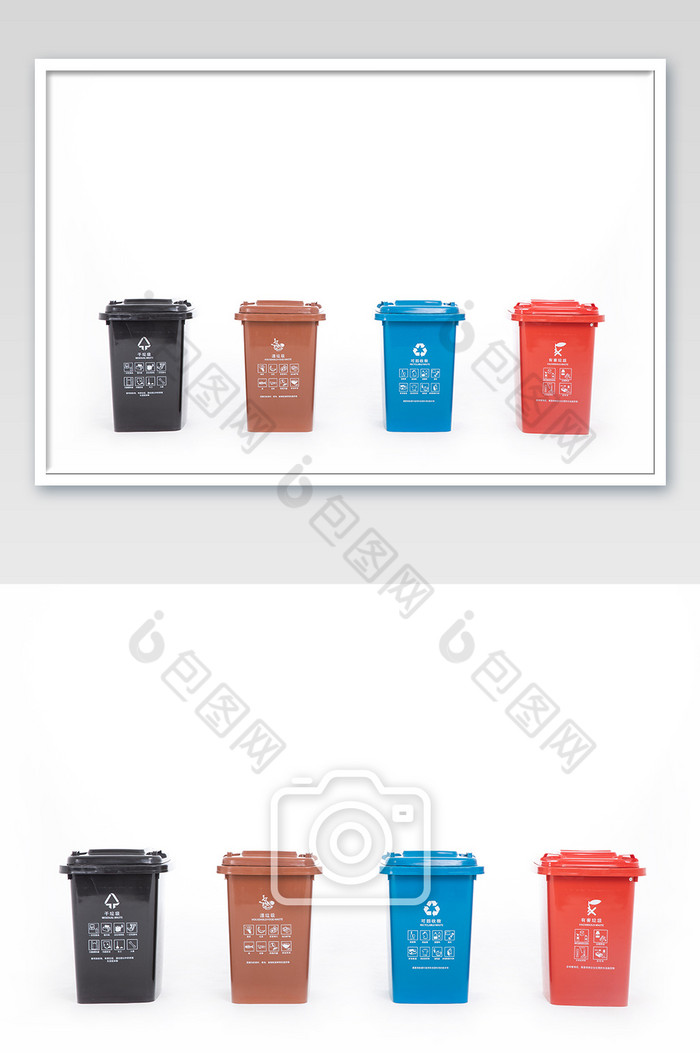 垃圾分类各种垃圾桶图片图片