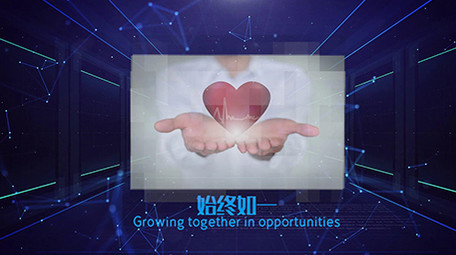 数字科技图文视频展示PR模板