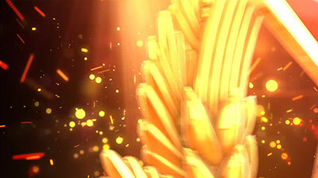 老兵退伍震撼火花标题震撼图文模板