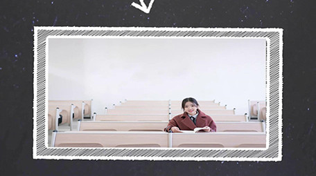 开学季毕业季图文展示PR模板