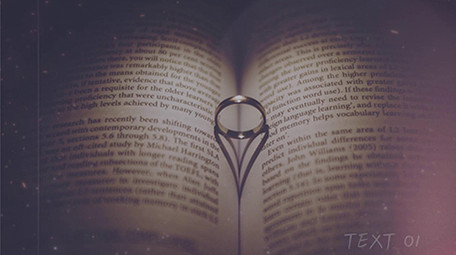 复古流光特效相册宣传pr模板