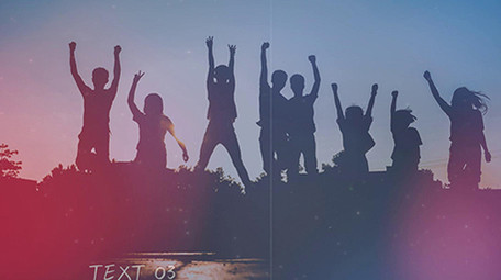 复古流光特效相册宣传pr模板