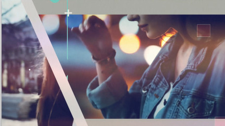 时尚现代旅行短片简约清新视频片头AE模板