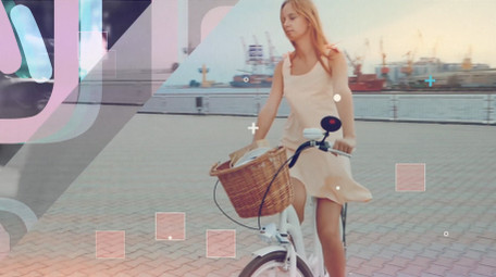 时尚现代旅行短片简约清新视频片头AE模板