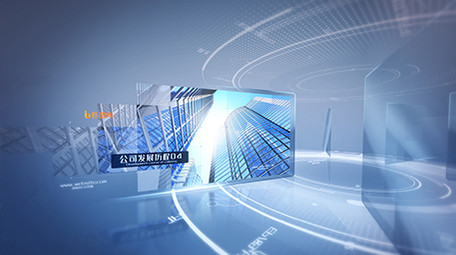 大气科技商务图文展示企业宣传AE模板