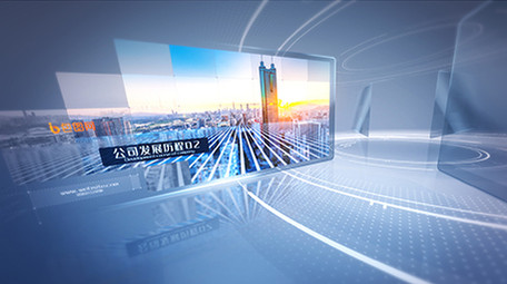 大气科技商务图文展示企业宣传AE模板